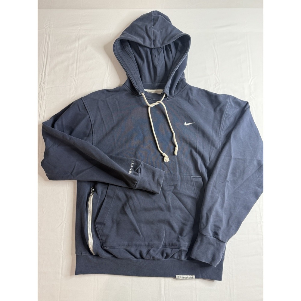 Nike Hoodie Sweatshirt Dri-FIT Standard Issue Men Size Small Pullover DQ5818-437